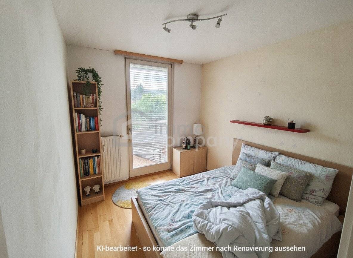 Dachgeschosswohnung mit zwei Balkonen Stellplatz