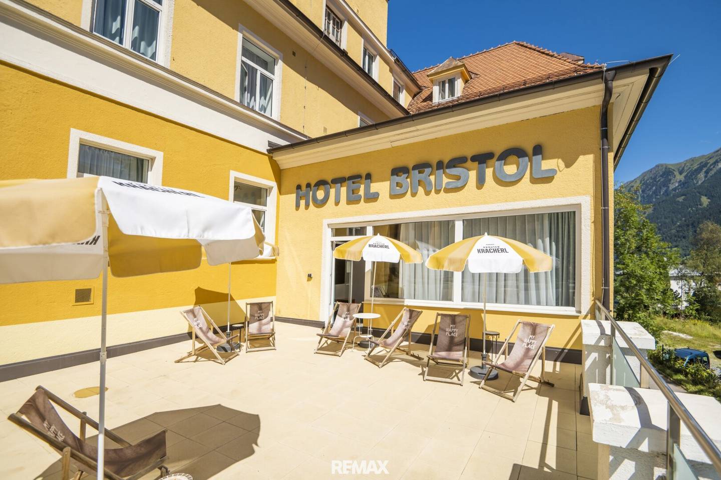 Hotel Bristol in Bad Gastein mit Barbetriebsgenehmigung