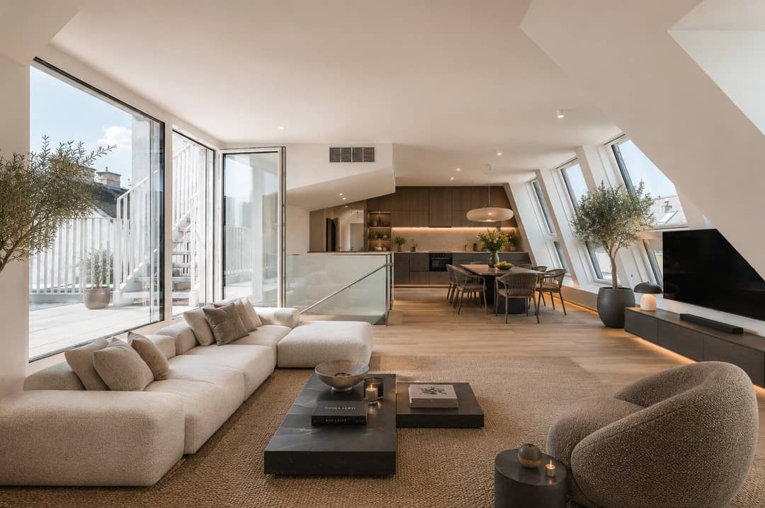 Dachgeschosswohnung Erstbezug Aufzug Terrasse
