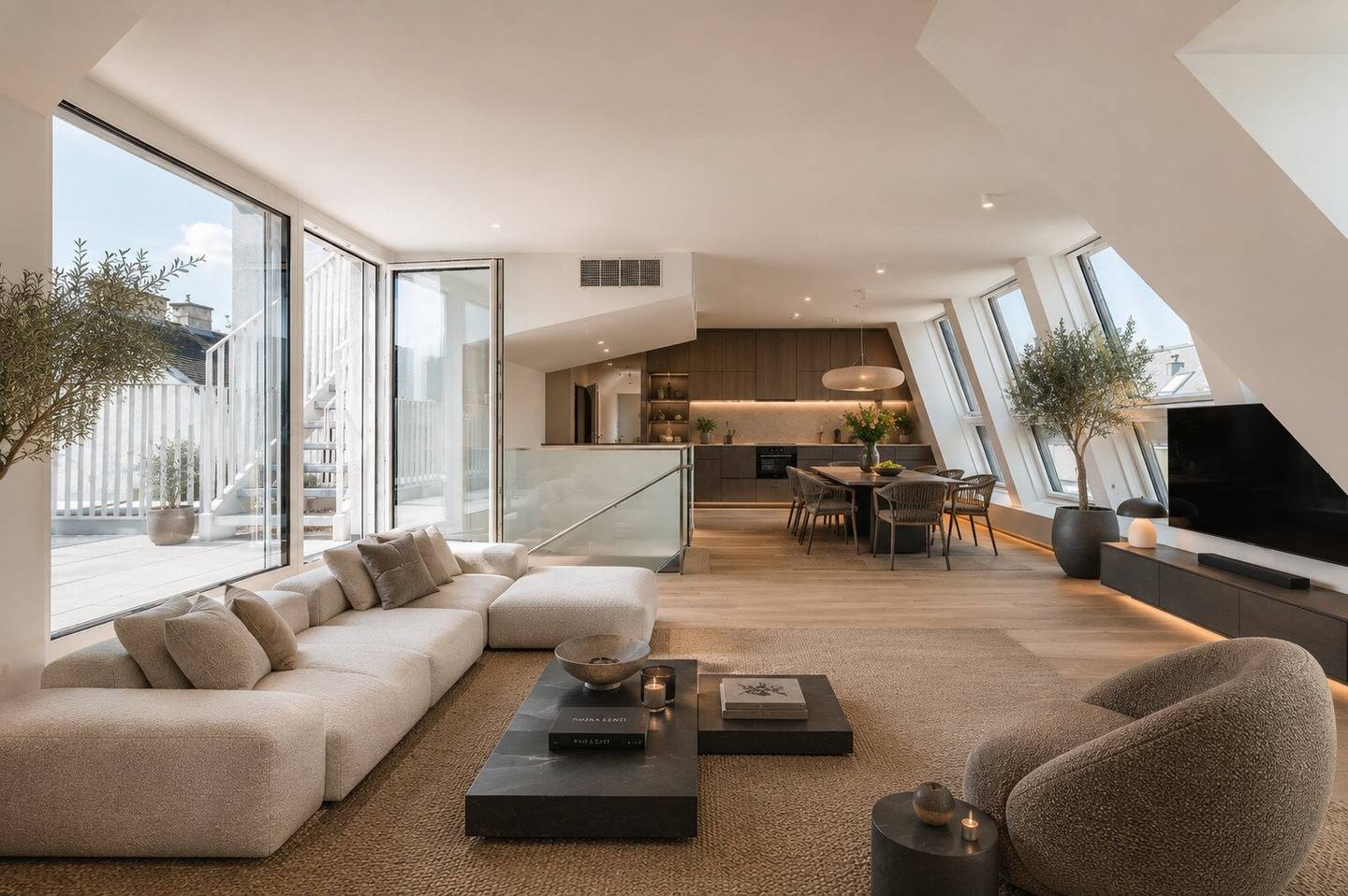 Dachgeschosswohnung Erstbezug Aufzug Terrasse