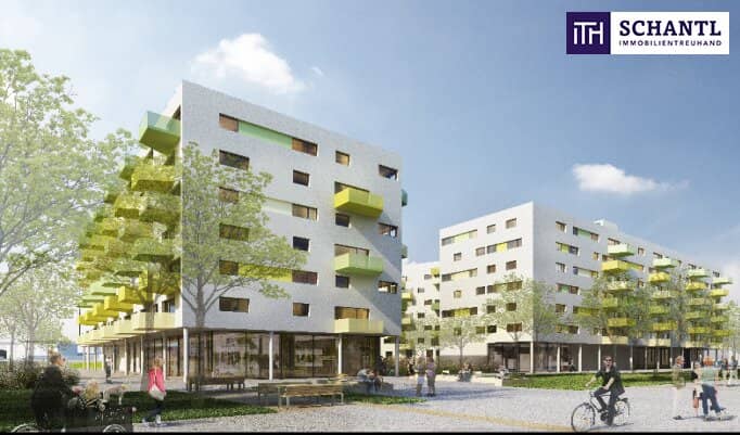 Barrier-free retail space with large display windows in new build