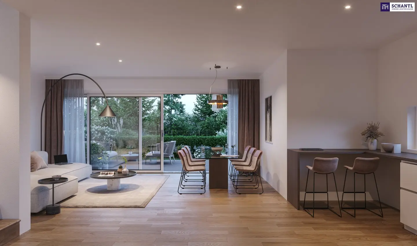 Single family home with garden and rooftop terrace in a quiet location