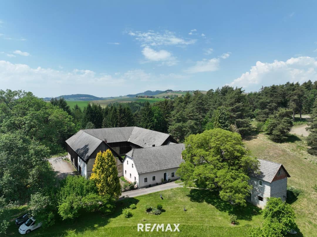 Sanierungsbedürftiges Bauernhaus mit großem Grundstück in ruhiger Grünlage