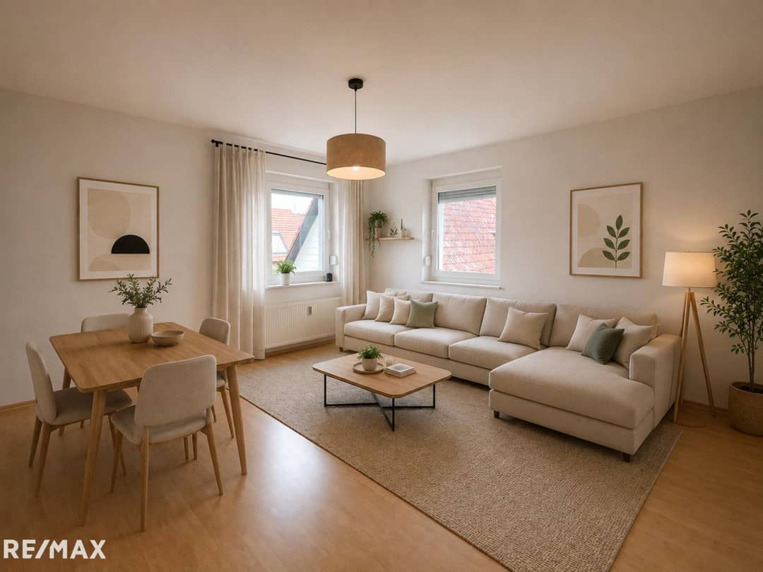 Graz apartment with bright living room and parking