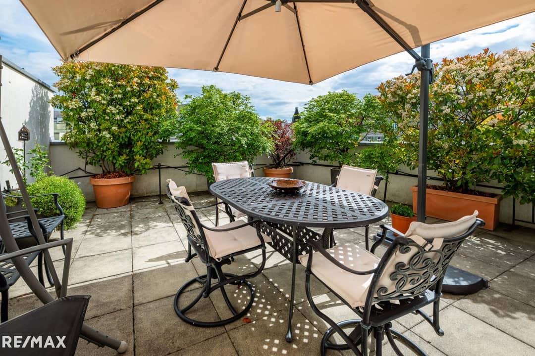 Maisonettewohnung Westterrasse zwei Ebenen