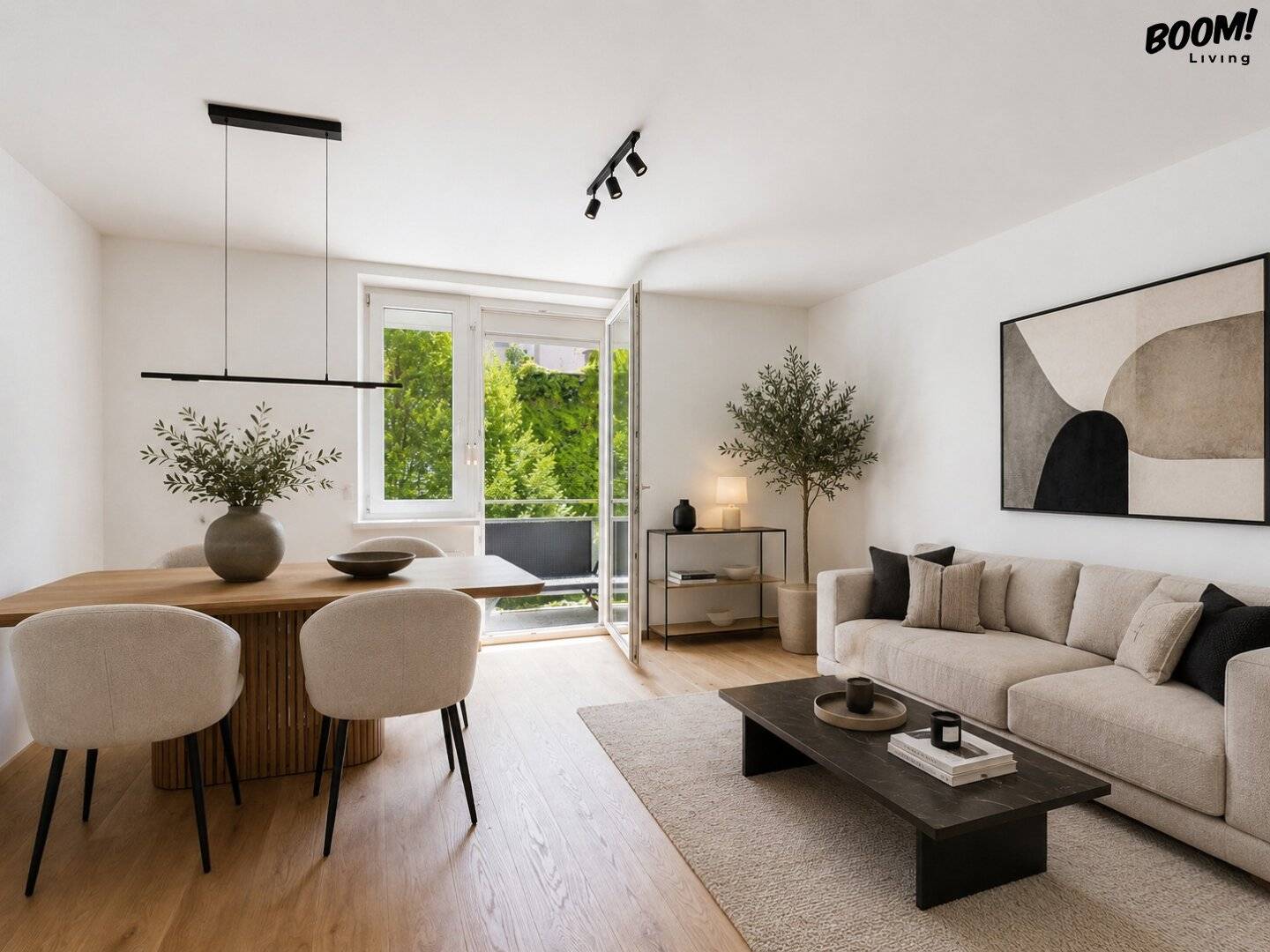 Dachgeschosswohnung mit Loggia in ruhiger Lage