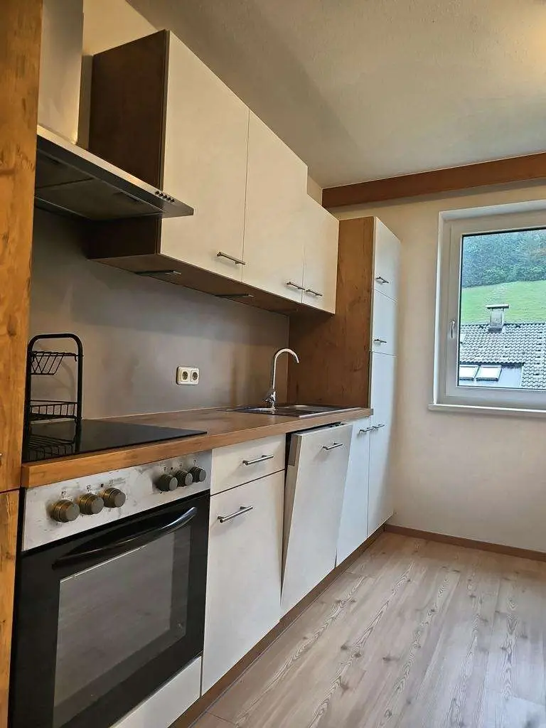 Wohnung mit eigenem Garten und Kamin