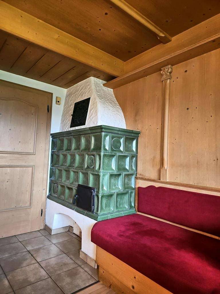 Apartment with own garden and fireplace