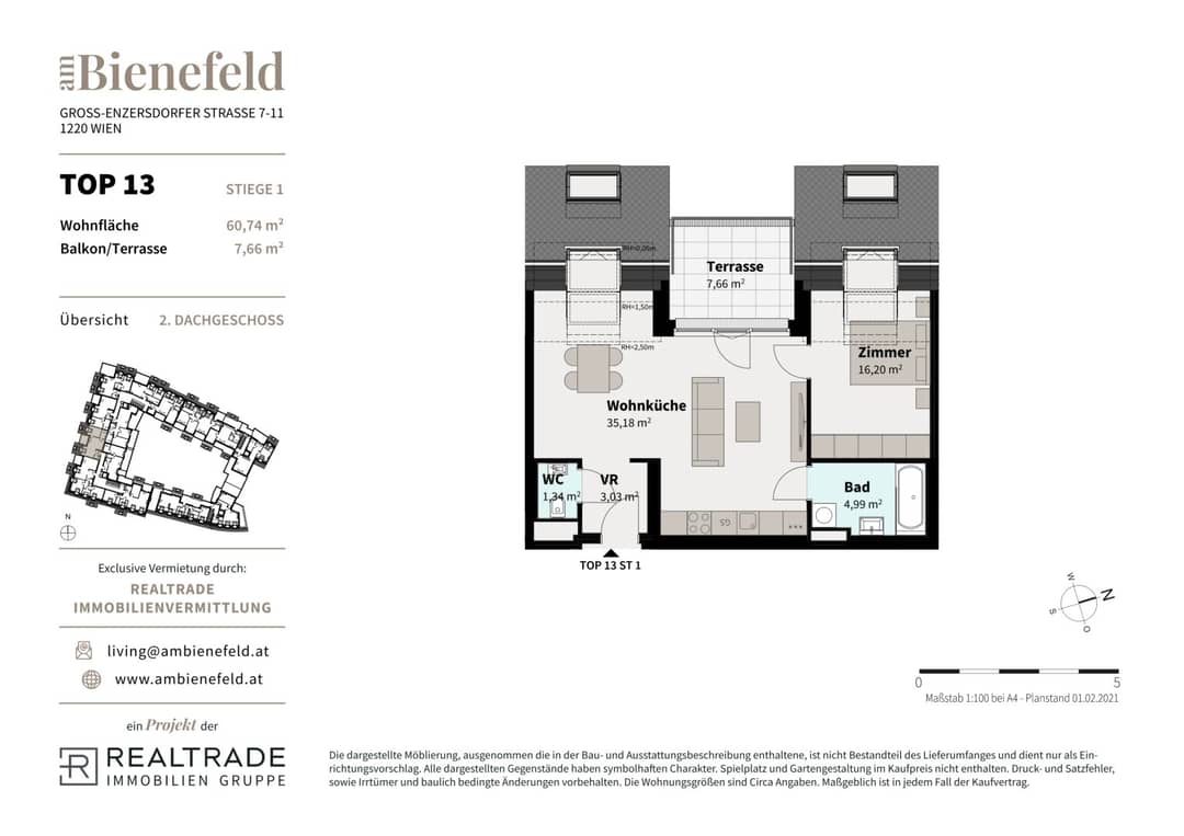 Apartment Siegesplatz West Terrace Move In Ready