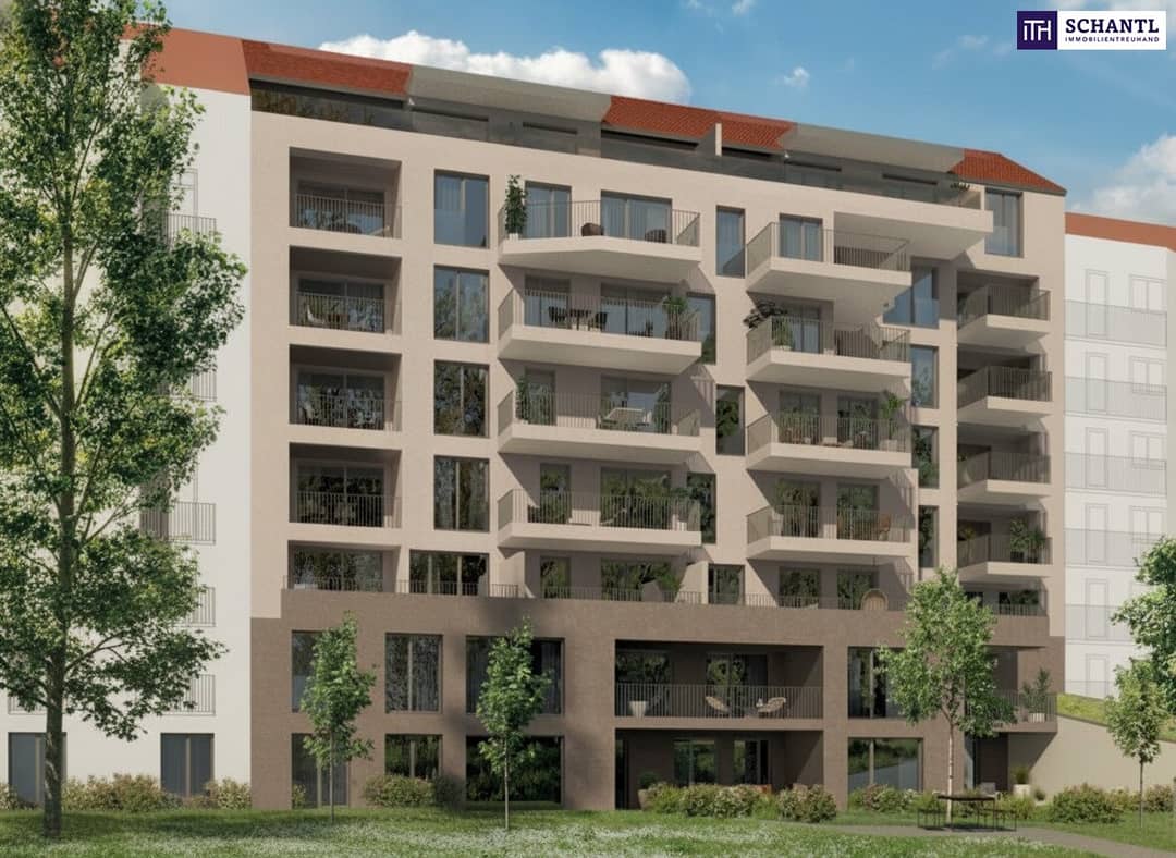 New build apartment with balcony near Kaiser Josef Platz