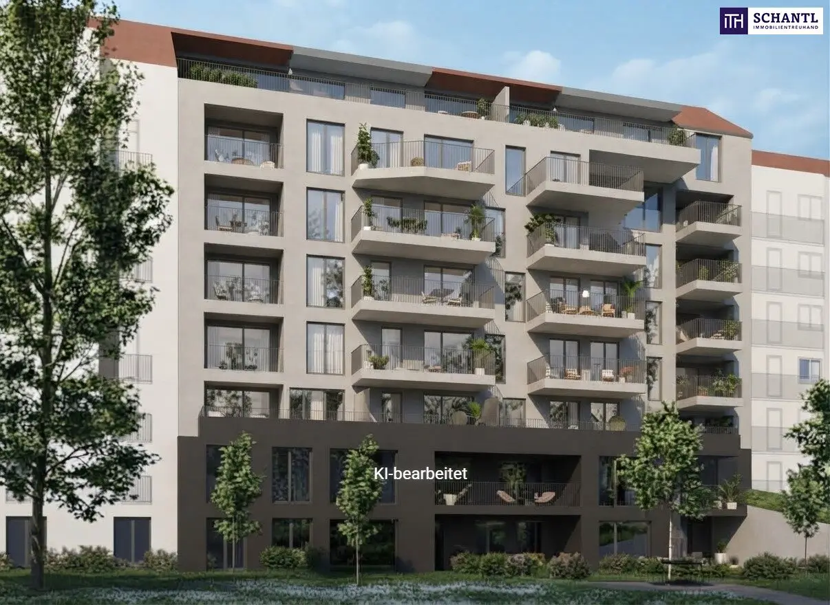 New build apartment with balcony near Kaiser Josef Platz