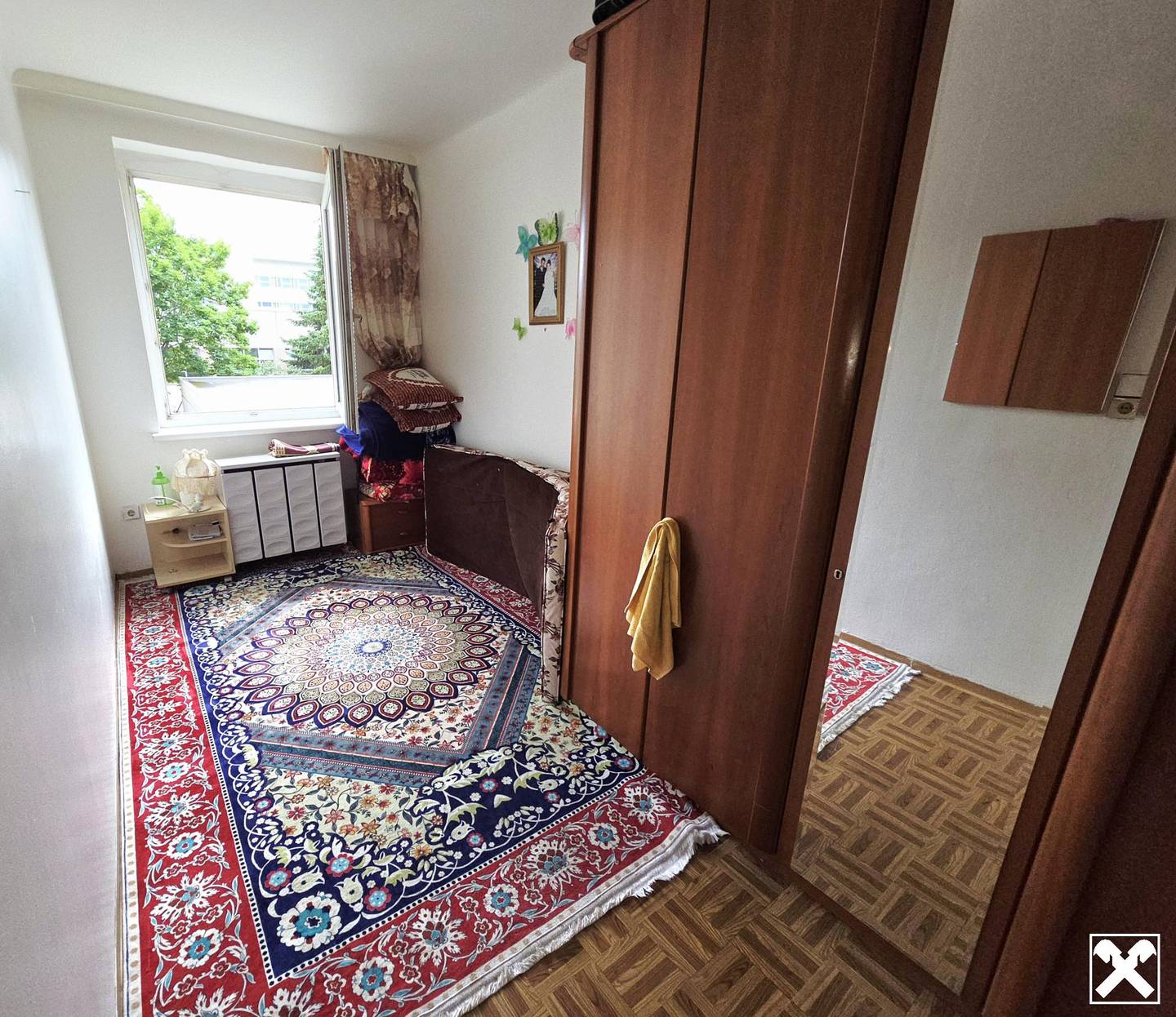Vermietete Anlegerwohnung mit Einbauküche