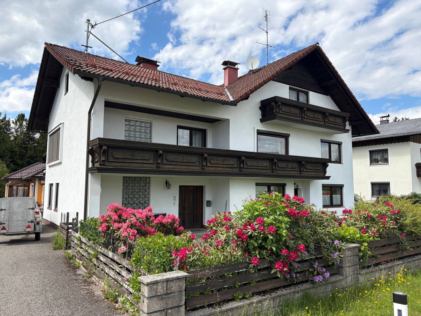 Single Family Home with Garden at the Forest Edge in Roßbach