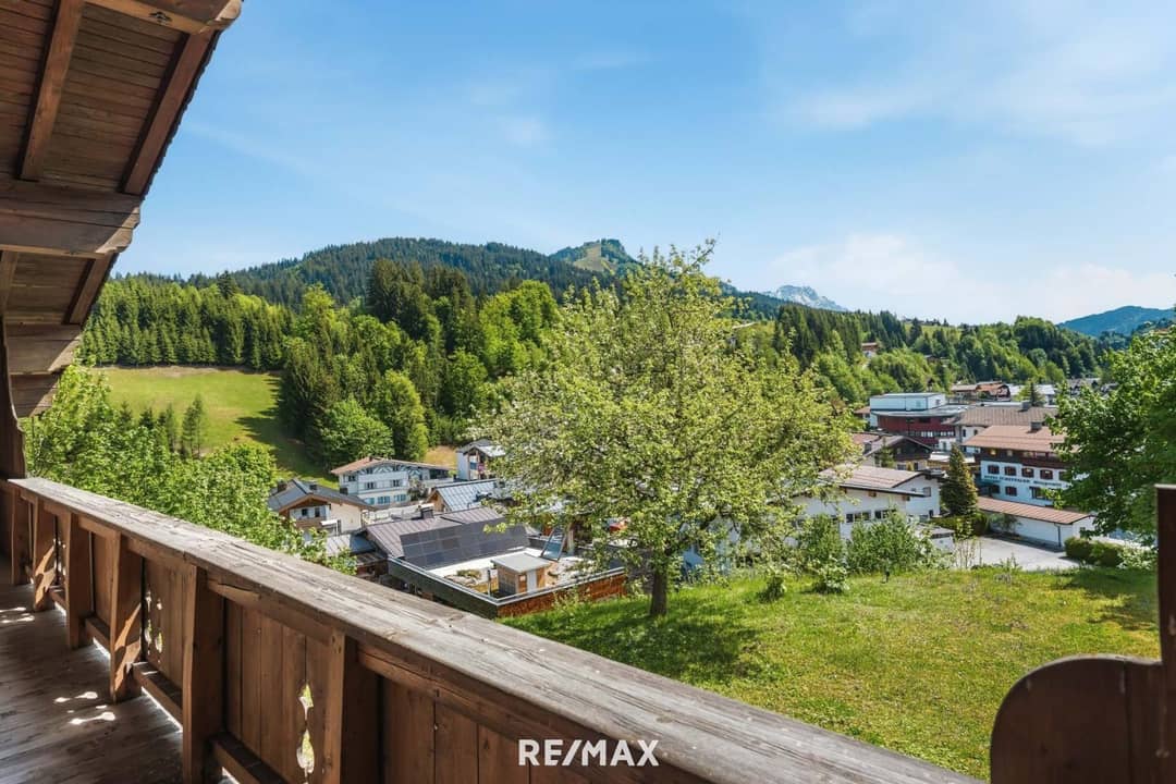 Ausblick Balkon
