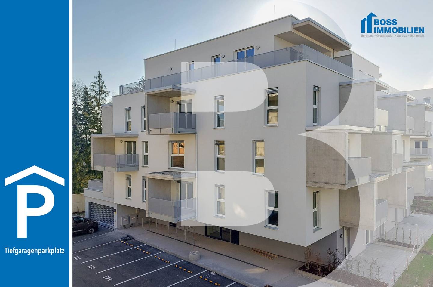 Underground parking space | Graumannpark 1 to 3, 4050 Traun