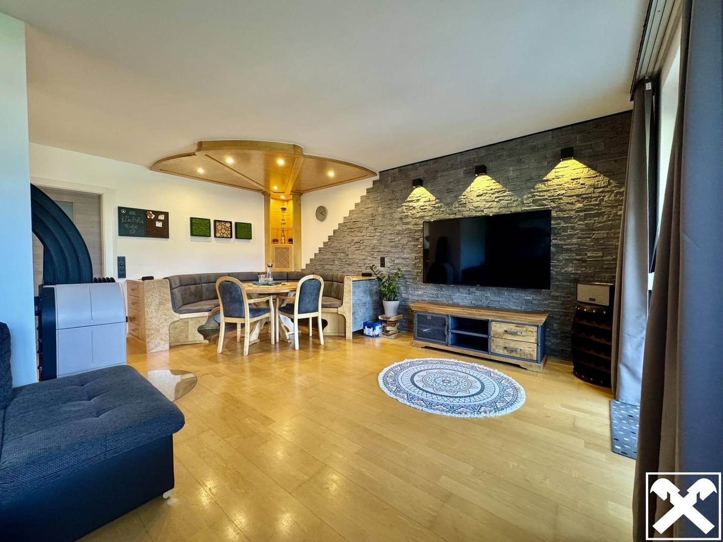 Apartment with Mondsee view and garden