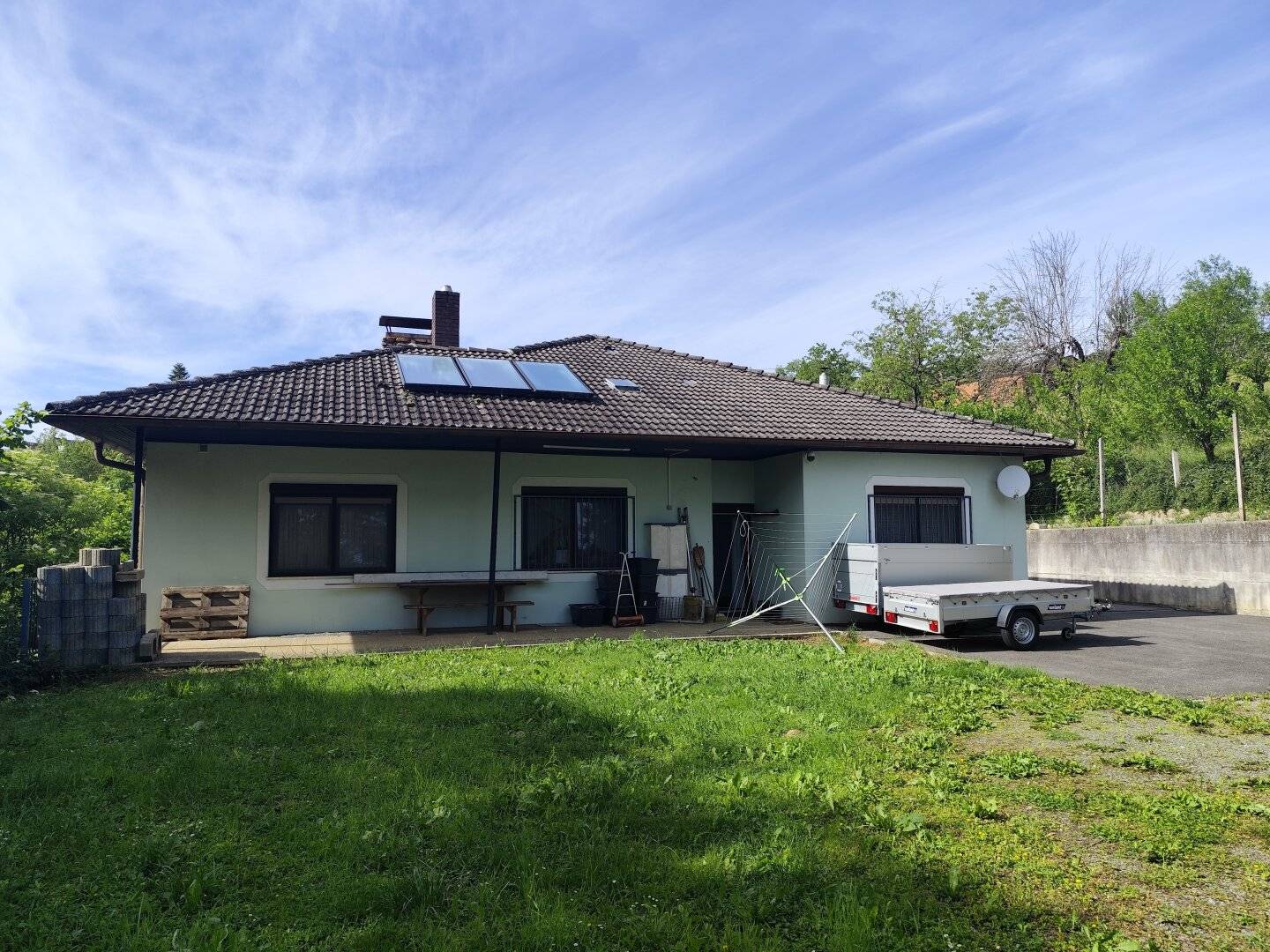 Einfamilienhaus mit Garage und Garten in ruhiger Sackgassenlage
