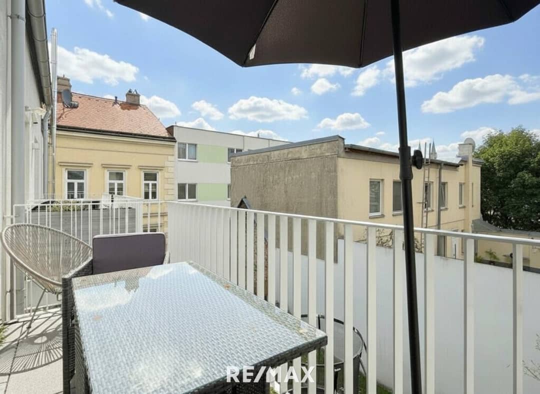 Wohnung im Stadtzentrum Klosterneuburg mit südseitigem Balkon