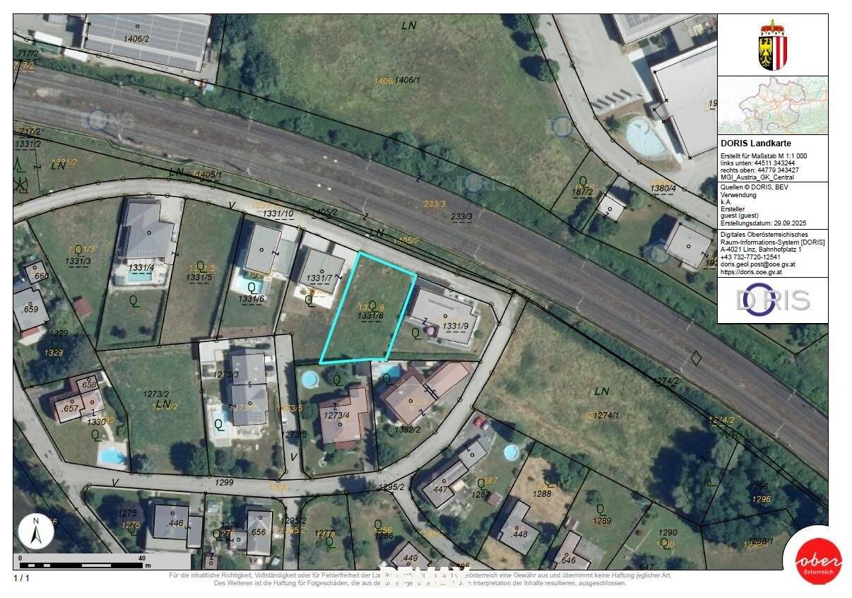 Baugrundstück in ruhiger Lage mit guter Anbindung