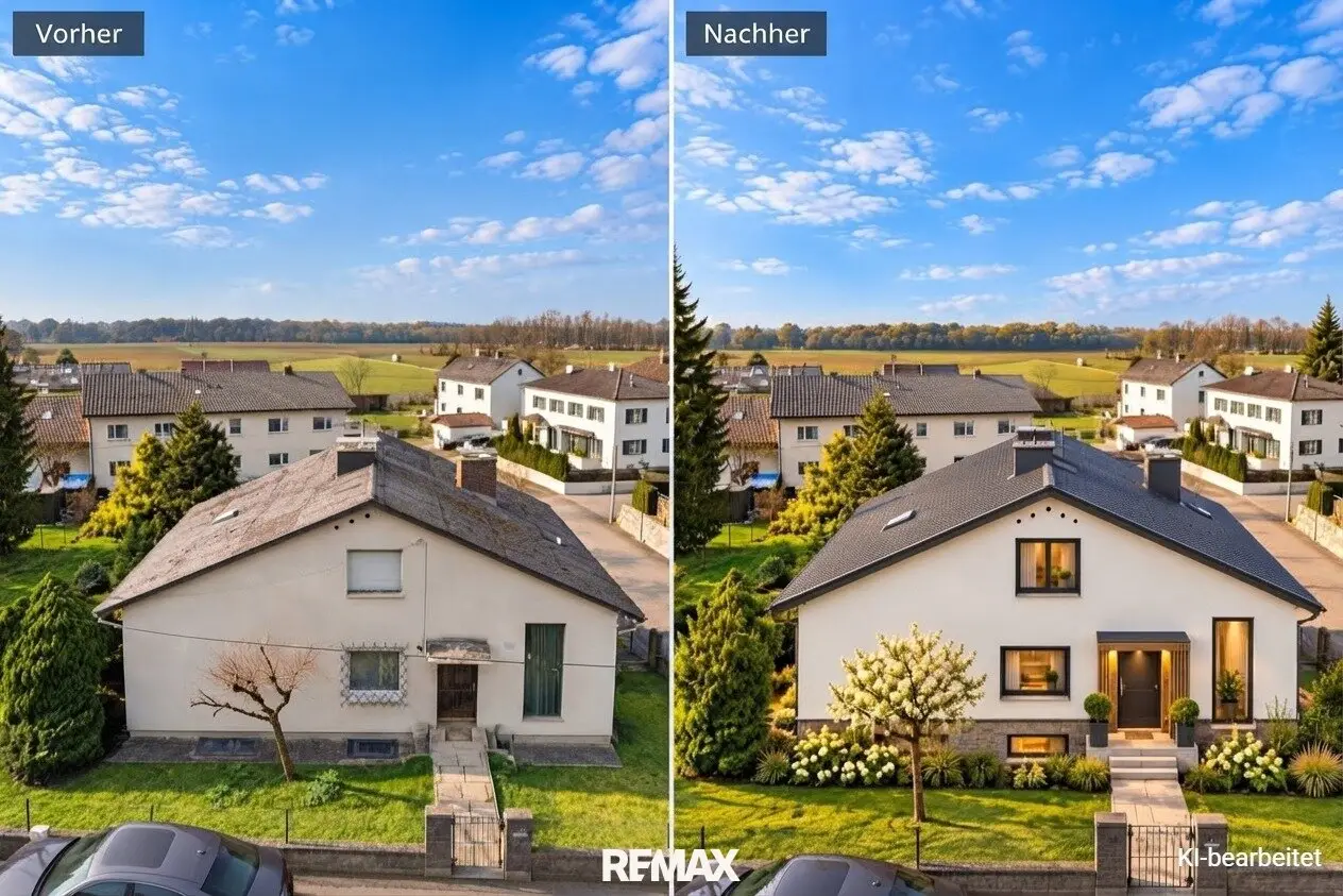 Sanierungsbedürftiges Haus mit Grundstück in Wilhering