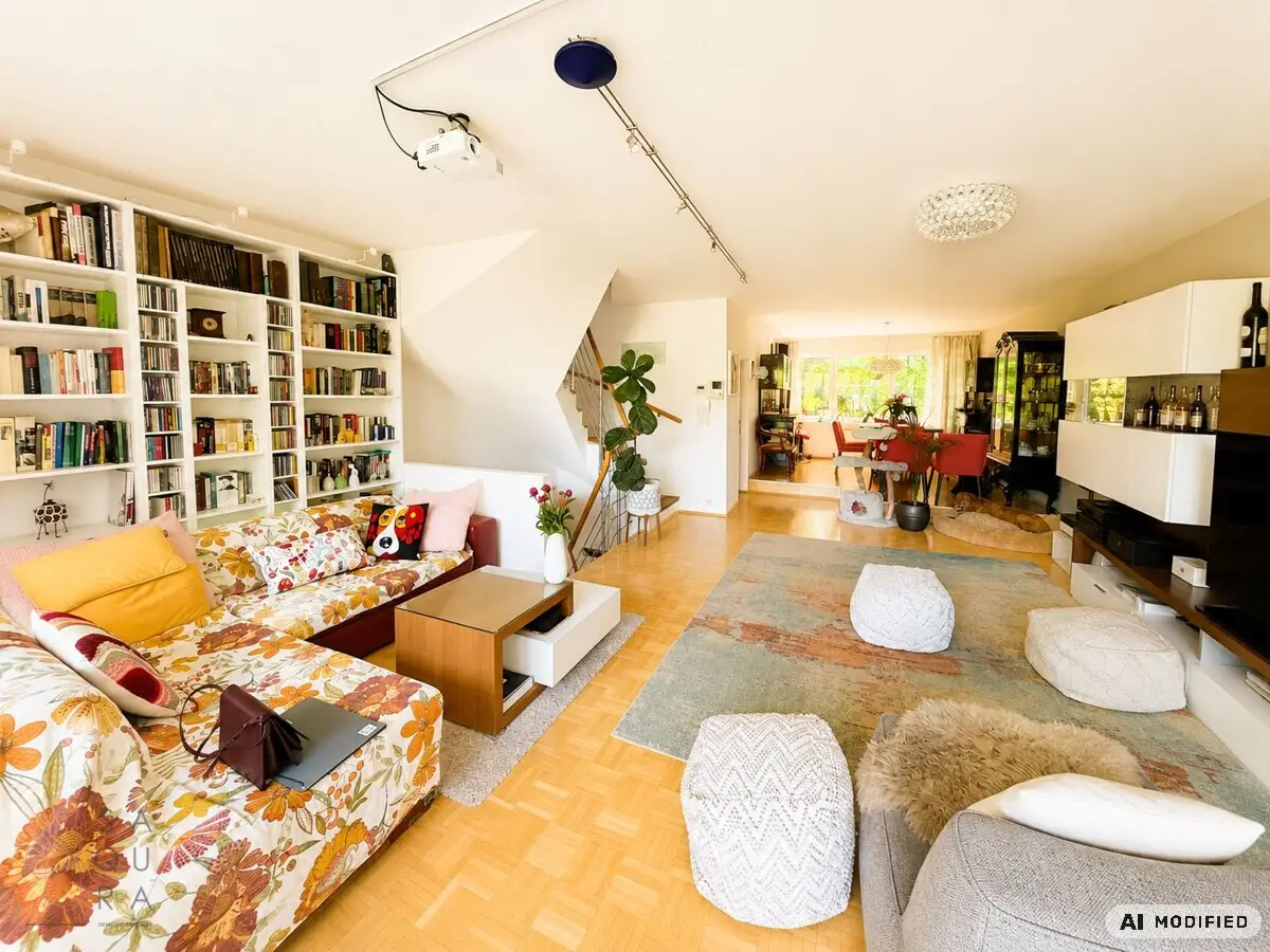 Charming mid-terrace house with sunny garden and convenient connections