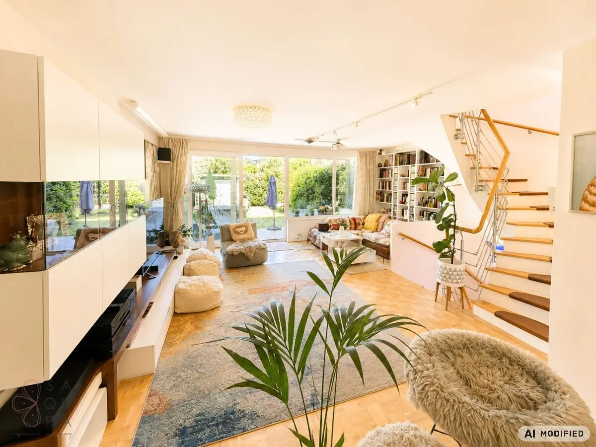 Charming mid-terrace house with sunny garden and convenient connections