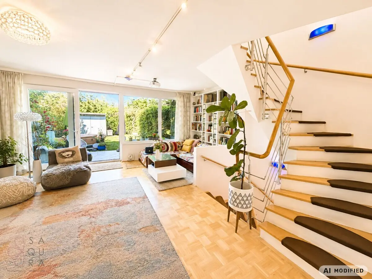 Charming mid-terrace house with sunny garden and convenient connections