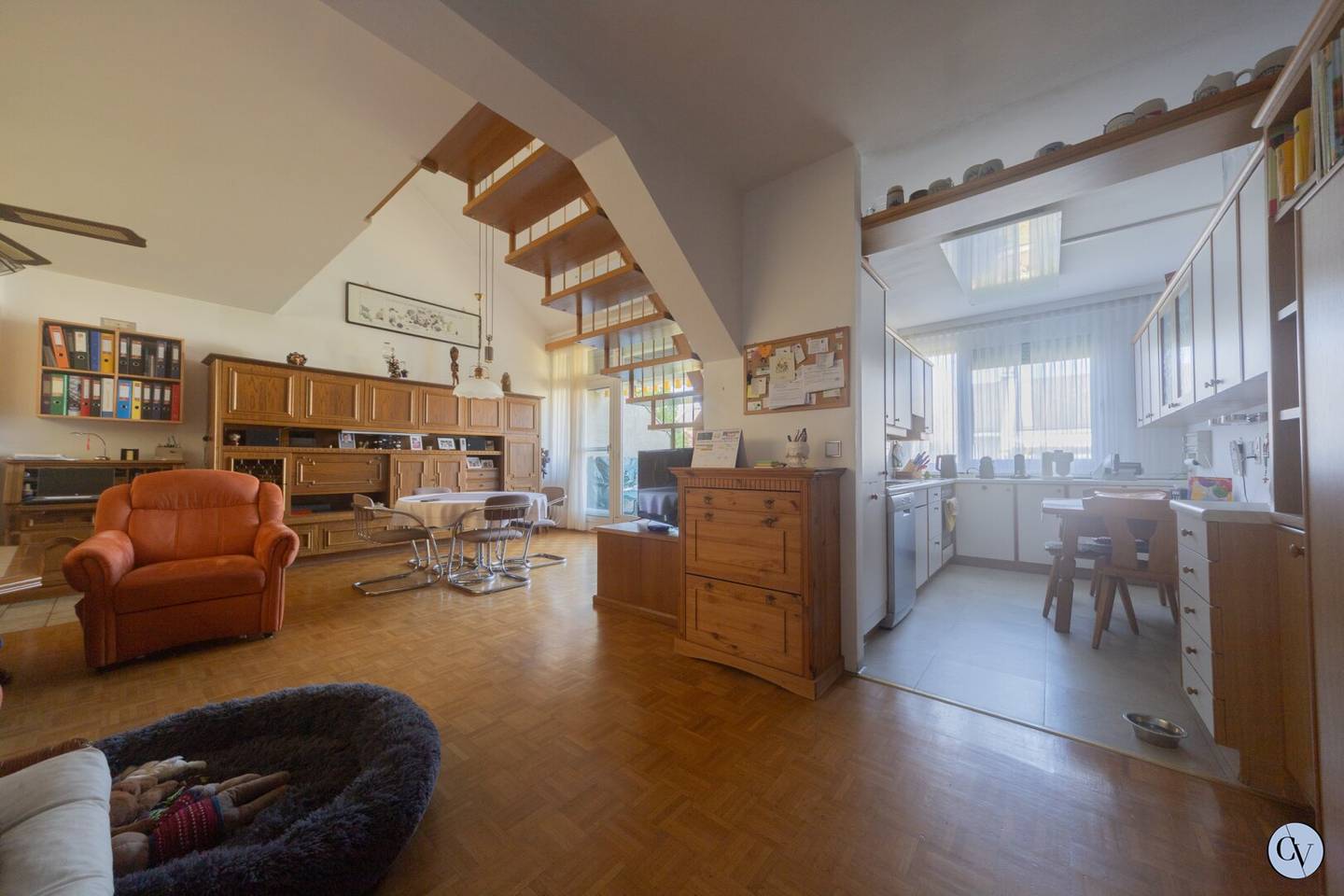 Maisonettewohnung mit Südwestterrasse und Grünblick