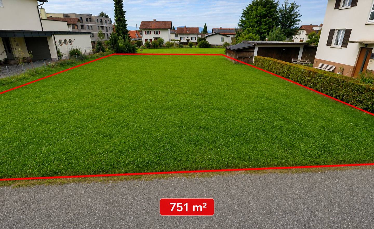 Baugrundstück in ruhiger sonniger Wohnlage Lochau