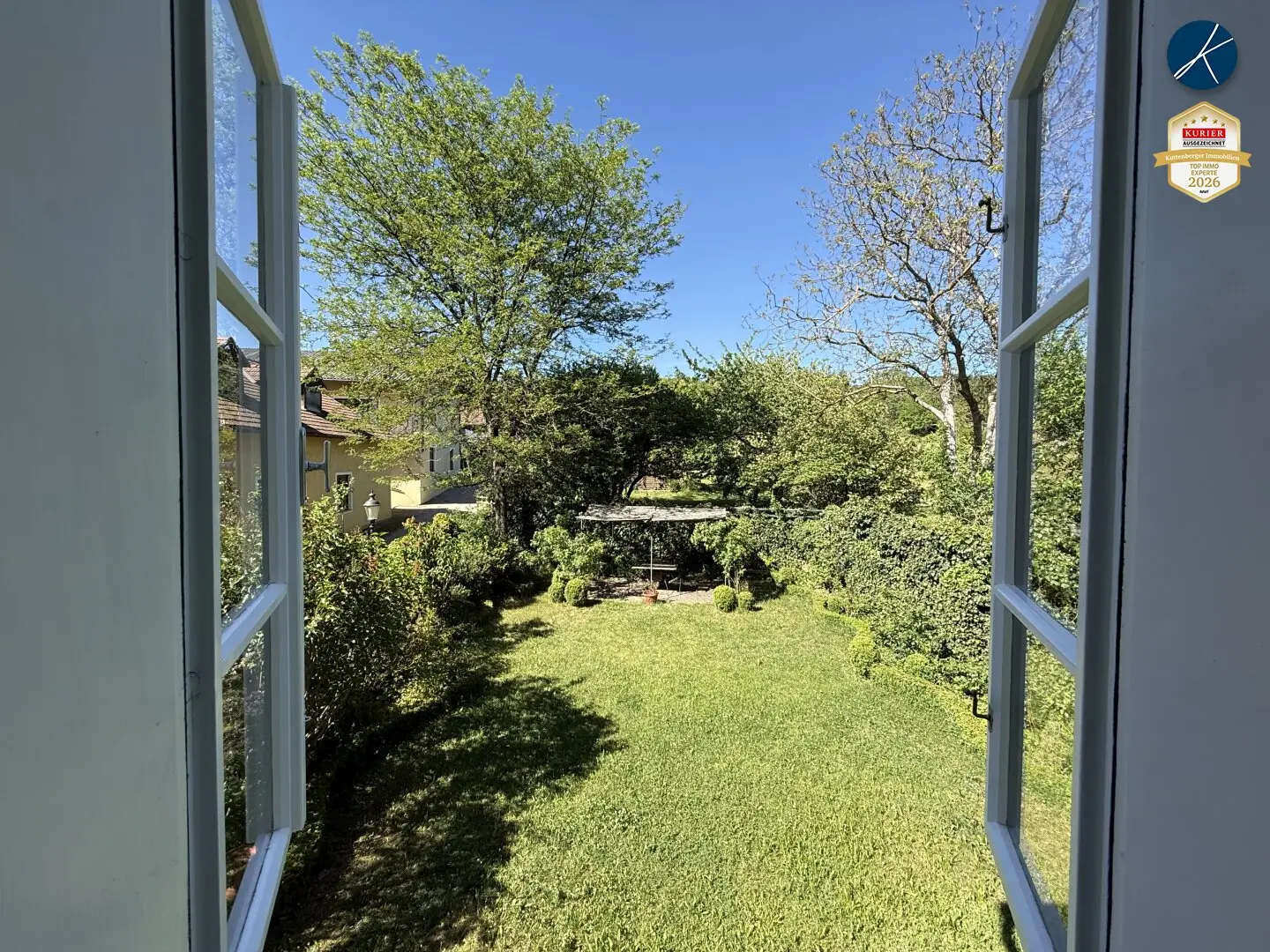 Charmantes Anwesen mit Garten Sauna und Pavillon