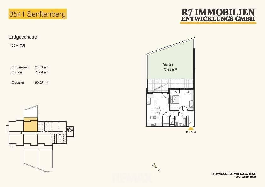 Neubau Wohnung mit Garten und Terrasse