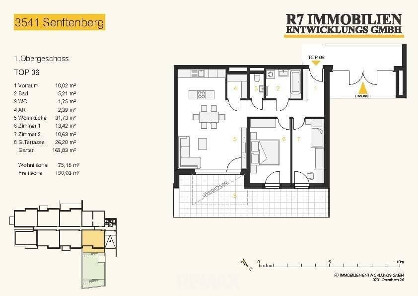 Neubau Erstbezug Wohnung mit Garten und Terrasse