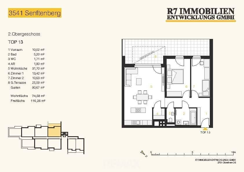Neubau Wohnung mit Garten und Terrasse