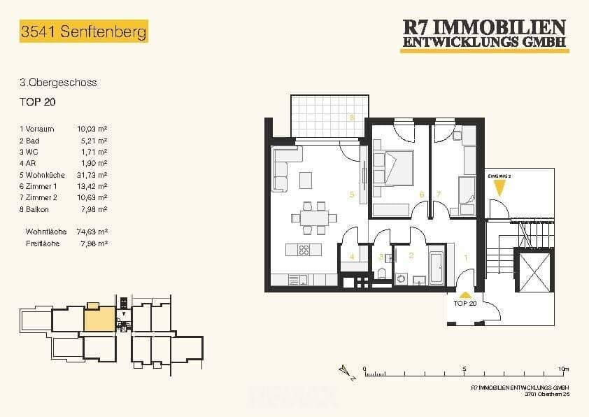 Neubau Wohnung mit Balkon in Senftenberg