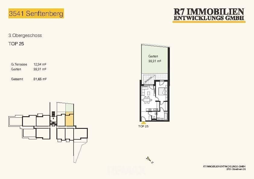 New build apartment at Hiesberg with terrace