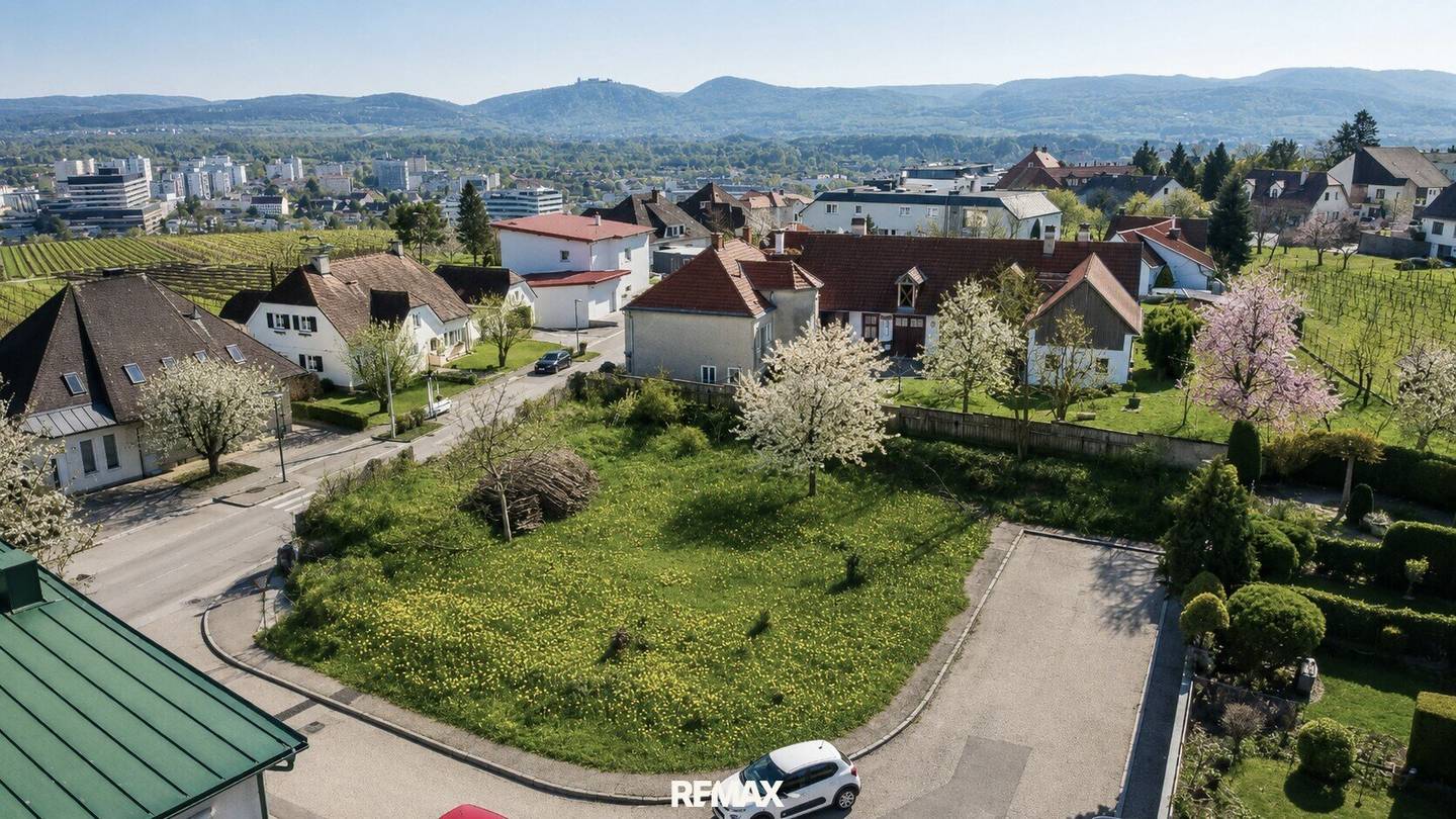 Baugrundstück mit Weitblick und guter Anbindung in Krems
