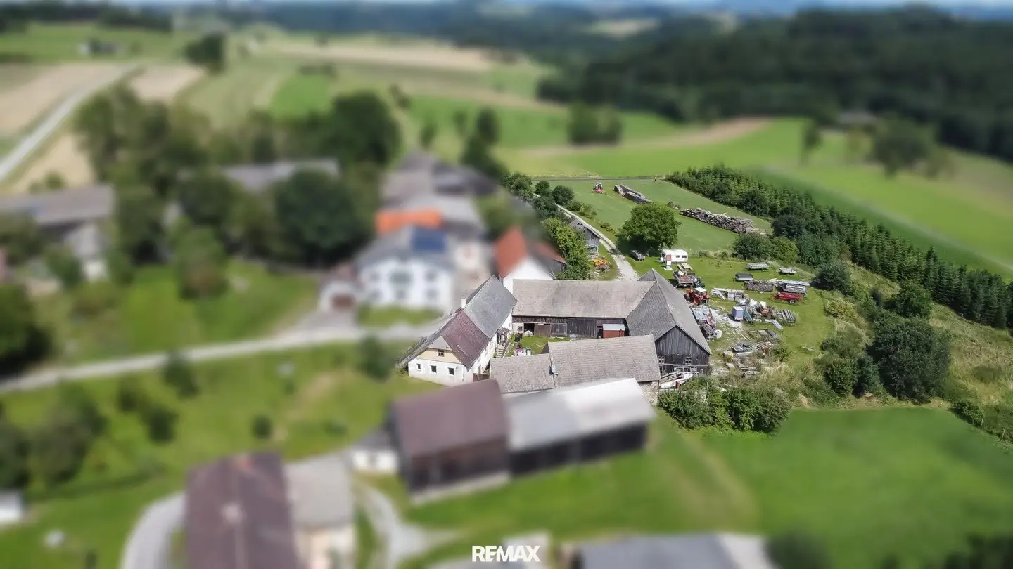 Sanierungsbedürftiger Bauernhof mit Werkstatt in ruhiger Lage
