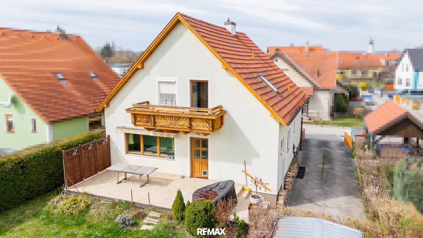 Einfamilienhaus mit Garten und Terrasse in Hadersdorf am Kamp