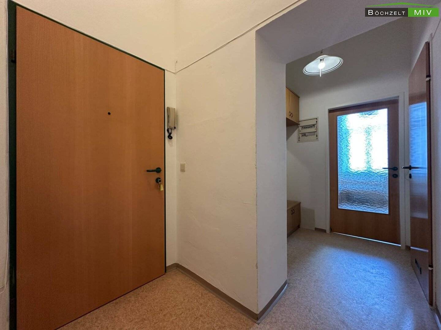 Etagenwohnung im Stadtzentrum mit Einbauküche