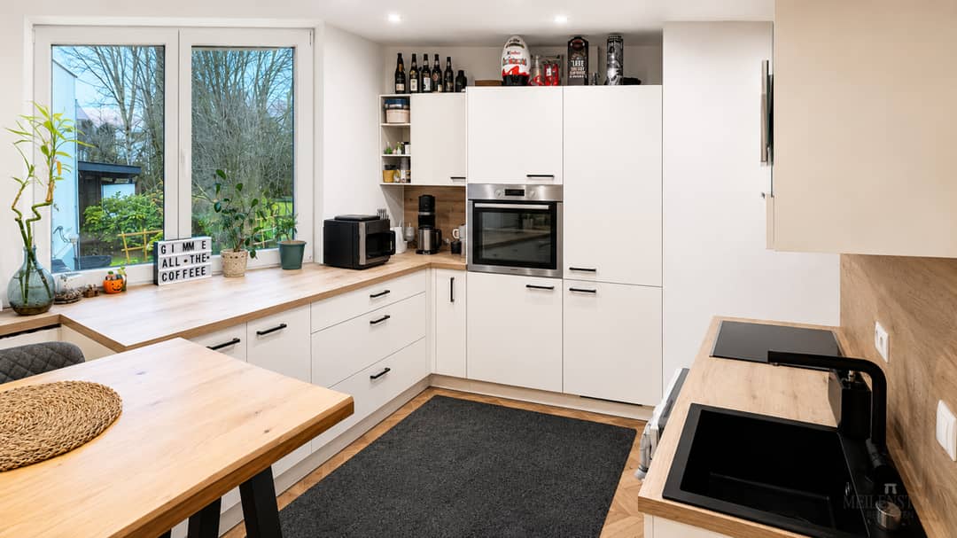 Ground floor apartment with garden in a quiet location