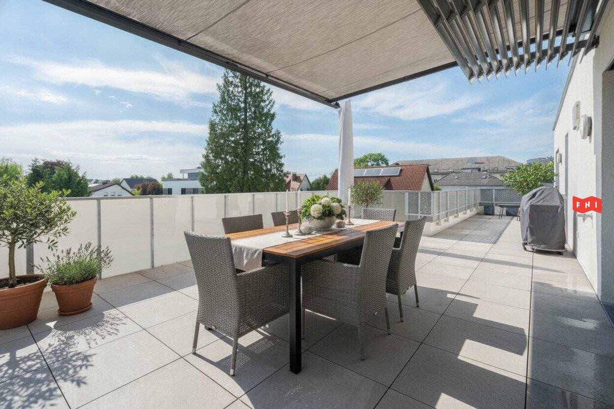 Penthouse mit zwei Terrassen und direktem Aufzug