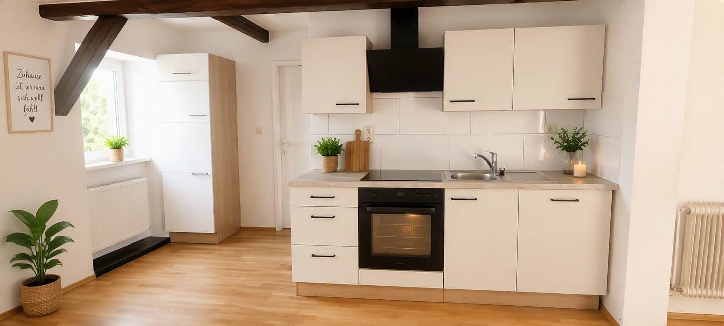 Apartment with Schöckl view and modern kitchen