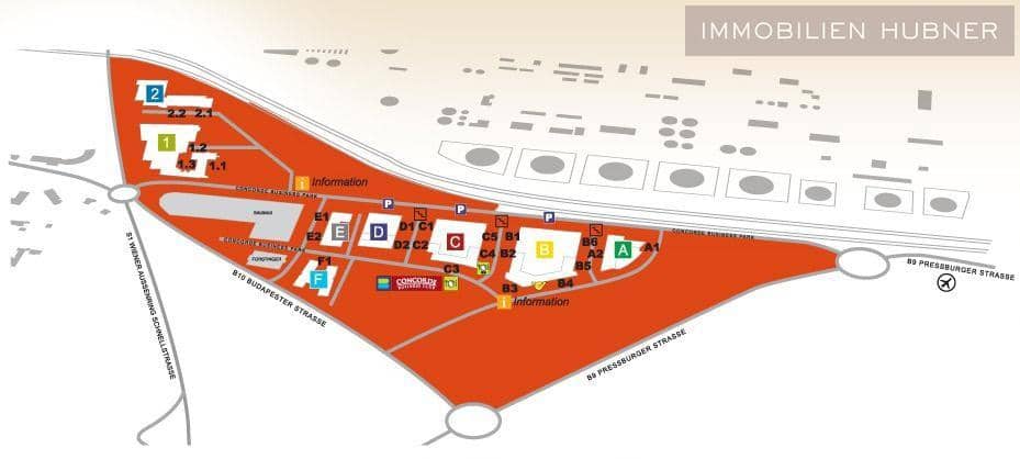 Bright office spaces with elevator and parking in Concorde Business Park