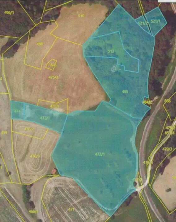 3.6 ha large agricultural area in Tautendorf