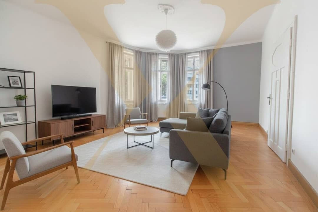 Historic apartment with courtyard facing loggia