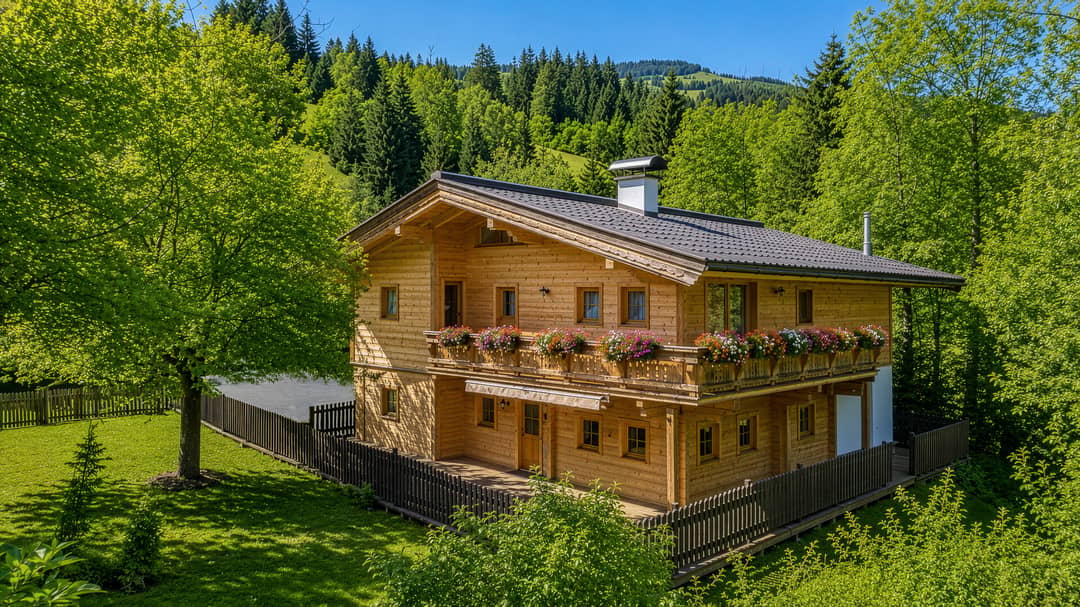 Historisches Knappenhaus mit Garten und Sonnenterrasse in Jochberg
