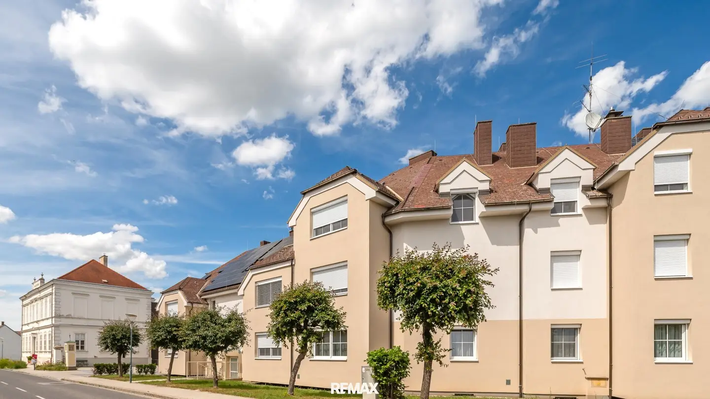 Wohnung with three rooms and communal garden
