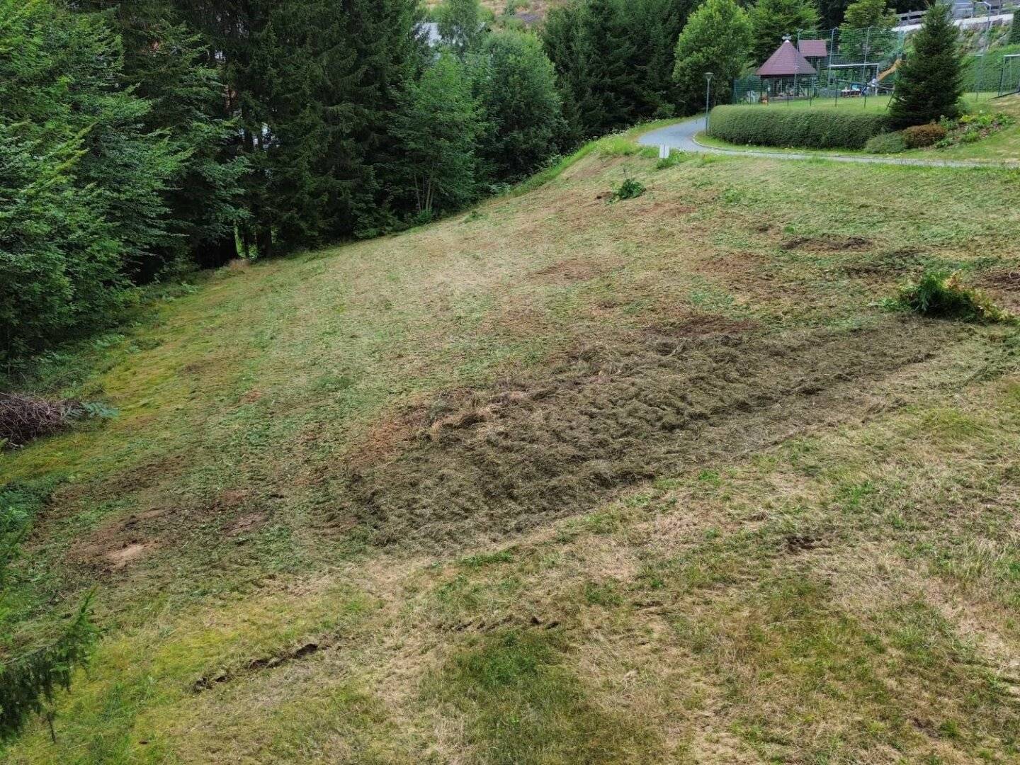 Baugrundstück mit Freiland im Feriengebiet