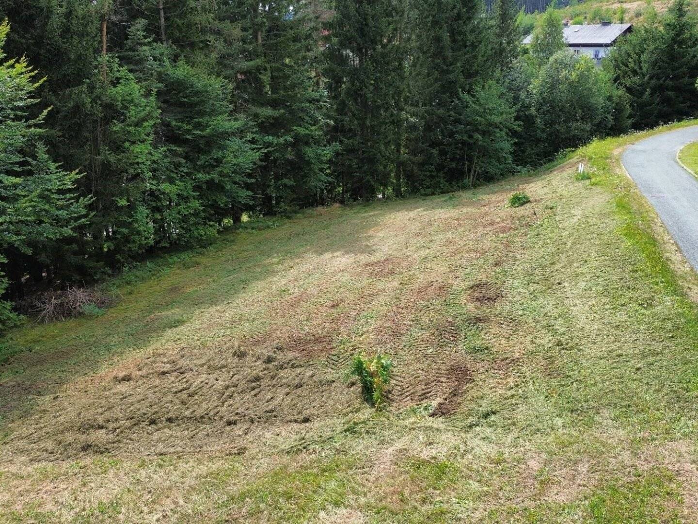 Baugrundstück mit Freiland im Feriengebiet