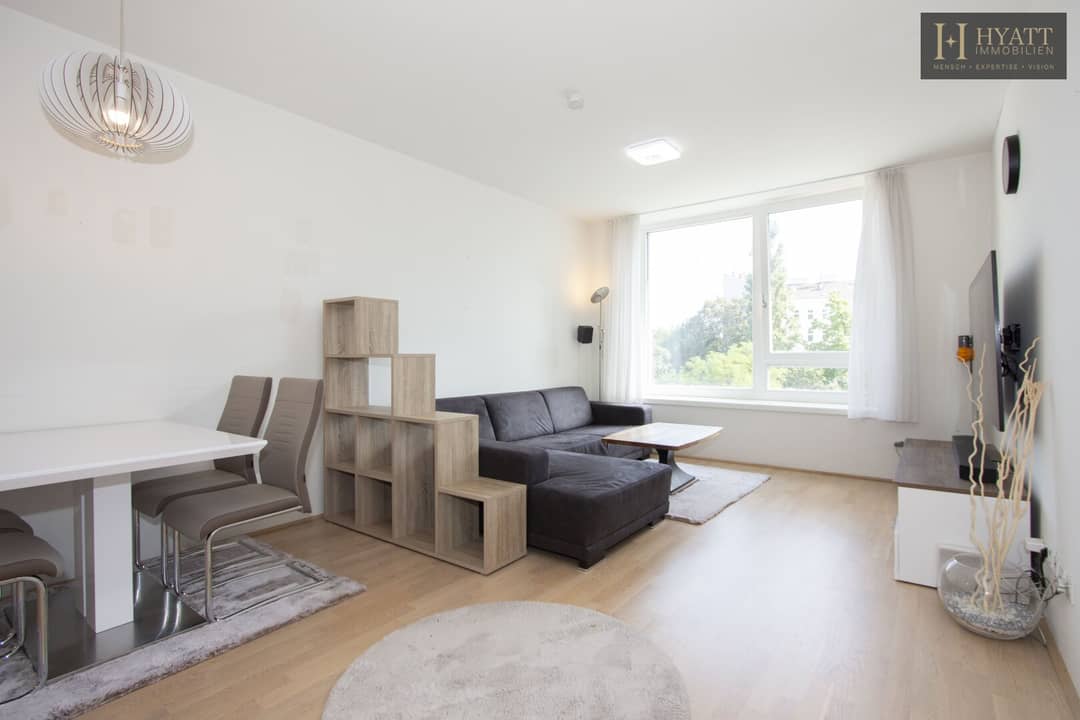 Wohnung nahe Liechtensteinpark teilmöbliert